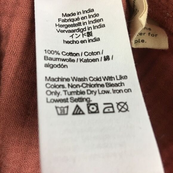 Madewell Lightspun Butterfly Square-Neck Mini Dress In Vintage Quartz Size L - Picture 9 of 10